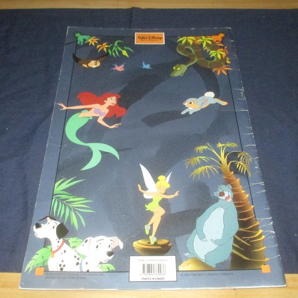 The Walt Disney Treasure Chest 1991 Set of 5 Oversized Story Books Vintage - Picture 8 of 14
